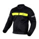 KURTKA TEKSTYLNA OZONE DART BLACK/FLUO YELLOW S