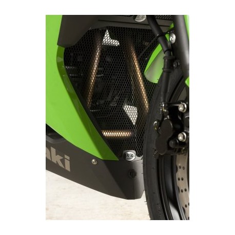 OSŁONA KOLEKTORÓW WYDECHOWYCH RG RACING KAWASAKI NINJA 300/NINJA 250 13- 17 BLACK