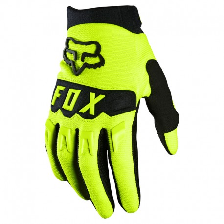 RĘKAWICE FOX JUNIOR DIRTPAW YELLOW YXS