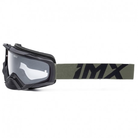 GOGLE IMX DUST BLACK MATT/BRONZE - SZYBA DARK SMOKE + CLEAR (2 SZYBY W ZESTAWIE)