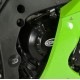 OSŁONA SILNIKA RG RACING KAWASAKI ZX10-R 11, PRAWA STRONA OSŁONA SPRZĘGŁA BLACK