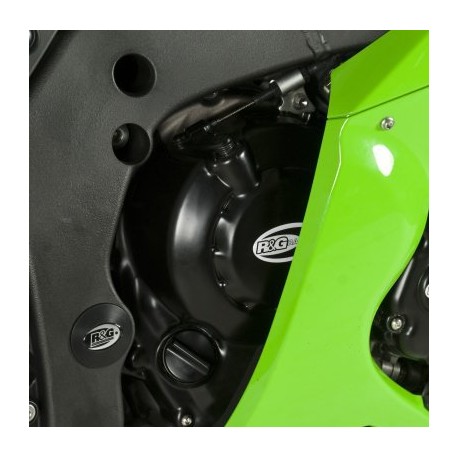 OSŁONA SILNIKA RG RACING KAWASAKI ZX10-R 11, PRAWA STRONA OSŁONA SPRZĘGŁA BLACK