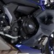 OSŁONA SILNIKA RG RACING, LEWA STRONA OSŁONA GENERATORA YAMAHA R7, MT-07, XSR700, TRACER 700 BLACK