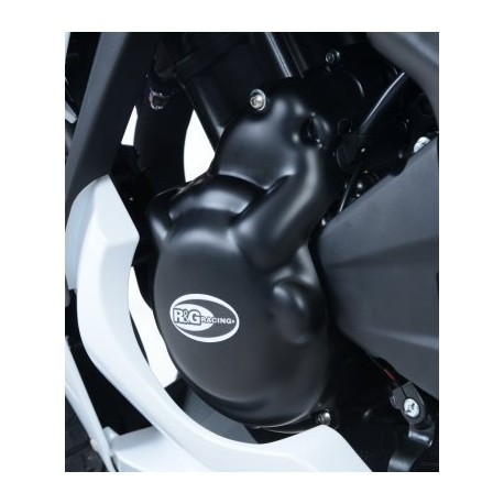 OSŁONA SILNIKA RG RACING HONDA CBR300R, LEWA STRONA OSŁONA GENERATORA BLACK