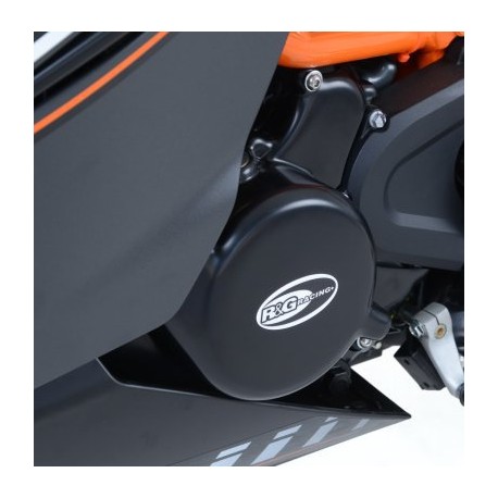 OSŁONA SILNIKA RG RACING KTM RC125/200, DUKE 125 16/200 16- LEWA STRONA BLACK