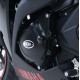 OSŁONA SILNIKA RG RACING YAMAHA YZF-R25 14-/YZF-R3 15-/MT-25/MT-03, LEWA STRONA BLACK