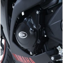 OSŁONA SILNIKA RG RACING YAMAHA YZF-R25 14-/YZF-R3 15-/MT-25/MT-03, LEWA STRONA BLACK