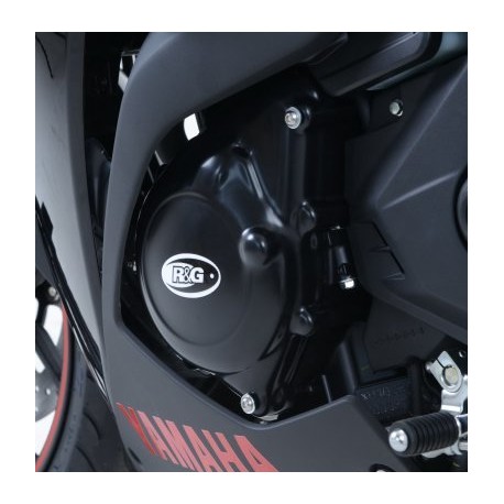 OSŁONA SILNIKA RG RACING YAMAHA YZF-R25 14-/YZF-R3 15-/MT-25/MT-03, LEWA STRONA BLACK