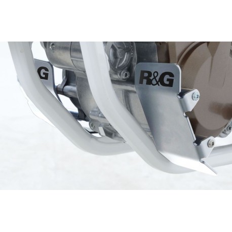 OSŁONA SILNIKA RG RACING HUSQVARNA FS450 15-, ENGINE CASE GUARD SET ALUMINIUM SILVER