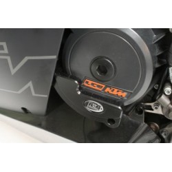 SLIDERY SILNIKA RG RACING KTM RC8 08-, LEWA STRONA BLACK