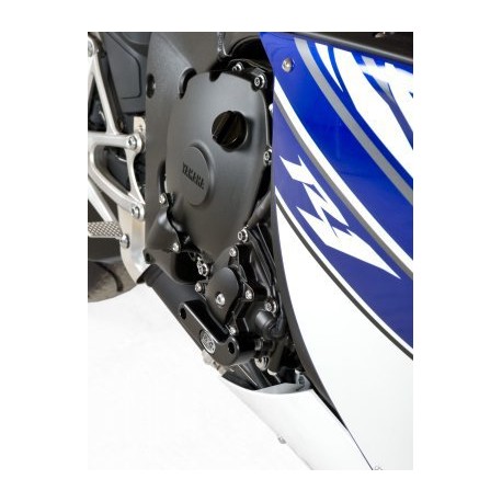 SLIDERY SILNIKA RG RACING YAMAHA YZF-R1 09-14, PRAWA STRONA BLACK