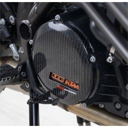 SLIDERY SILNIKA RG RACING KTM 1290 SUPER ADVENTURE, 1050 ADVENTURE, PRAWA STRONA CARBON