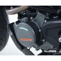 SLIDERY SILNIKA RG RACING KTM 125 DUKE (17-), LEWA STRONA BLACK