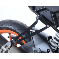 MOCOWANIE WYDECHU RG RACING KTM RC125 (17-) / RC390 (17-) BLACK