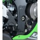 OSŁONA WAHACZA RG RACING KAWASAKI ZX-10R 11-16, 4 CZĘŚCI BLACK