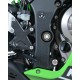 OSŁONA WAHACZA RG RACING KAWASAKI ZX-10R 11-16, 4 CZĘŚCI BLACK