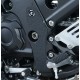 OSŁONA WAHACZA RG RACING KAWASAKI ZZR1400 (ZX-14) 2012-, 2 CZĘŚCI BLACK