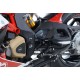 OSŁONA WAHACZA RG RACING MV AGUSTA F4 1000R 10-/F4RR/F4RC 15-, 4 CZĘŚCI BLACK