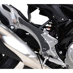 OSŁONA WAHACZA RG RACING SUZUKI GLADIUS 09-, 2 CZĘŚCI BLACK