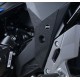 OSŁONA WAHACZA RG RACING SUZUKI GSX250R 17-, 2 CZĘŚCI BLACK