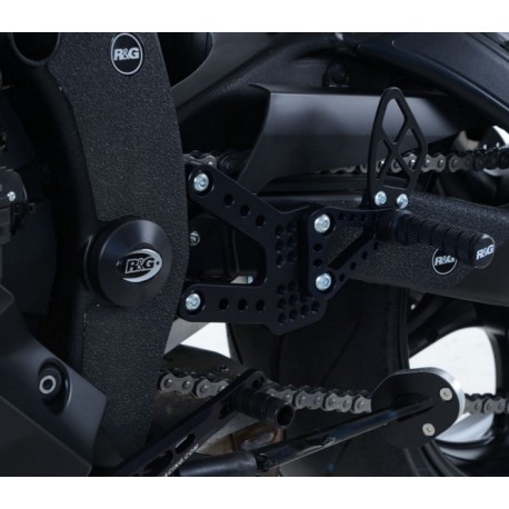 OSŁONA WAHACZA RG RACING YAMAHA YZF-R6 17-, 3 CZĘŚCI BLACK