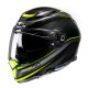 KASK HJC F70 DIWEN BLACK/YELLOW XS