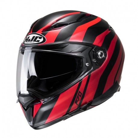 KASK HJC F70 GALLA BLACK/RED XS