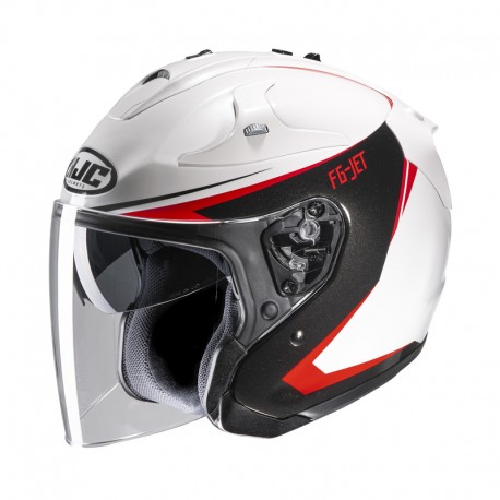 KASK HJC FG-JET BALIN WHITE/BLACK XS