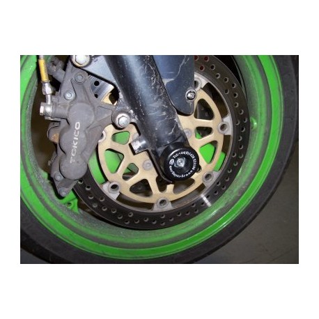 SLIDERY PRZEDNIEGO ZAWIESZENIA RG RACING KAWASAKI ZX6-R 95-99 (F1-G2) BLACK