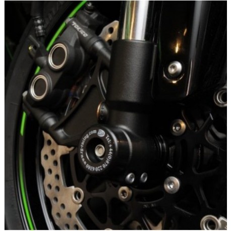 SLIDERY PRZEDNIEGO ZAWIESZENIA RG RACING KAWASAKI ZX10-R 08- BLACK