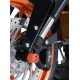 SLIDERY PRZEDNIEGO ZAWIESZENIA RG RACING KTM 125 / 200 / 390 DUKE / RC125 / 200 / 390 ORANGE