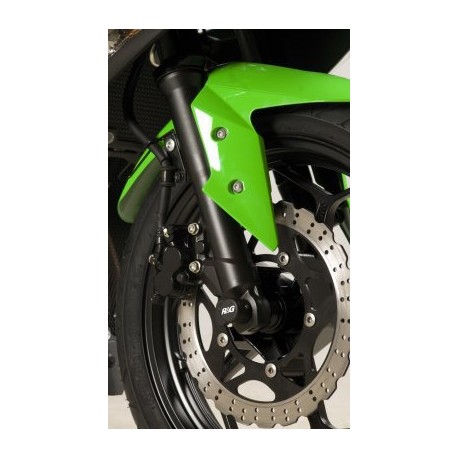 SLIDERY PRZEDNIEGO ZAWIESZENIA RG RACING KAWASAKI NINJA 300 / 250 13 / Z250 BLACK