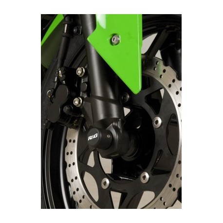 SLIDERY PRZEDNIEGO ZAWIESZENIA RG RACING KAWASAKI NINJA 250 08-12 BLACK