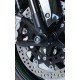 SLIDERY PRZEDNIEGO ZAWIESZENIA RG RACING KAWASAKI H2 / H2R BLACK