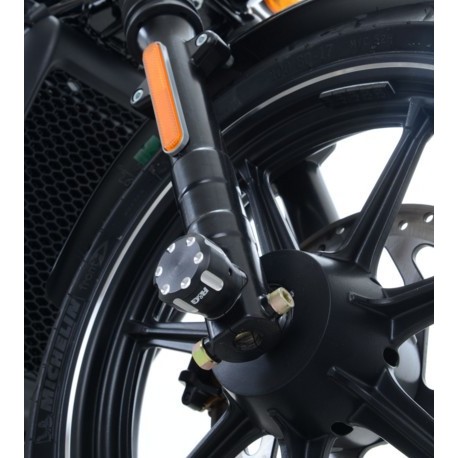 SLIDERY PRZEDNIEGO ZAWIESZENIA RG RACING HARLEY-DAVIDSON STREET 500/750 BLACK