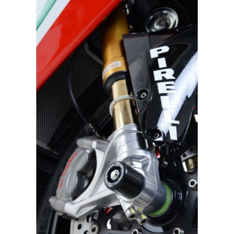 SLIDERY PRZEDNIEGO ZAWIESZENIA RG RACING MV AGUSTA F4RC BLACK