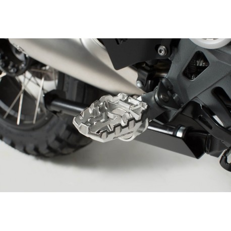 PODNÓŻKI EVO SW-MOTECH BMW R1100GS R1150GS/ADV R1200GS (93-12), BLACK/SILVER