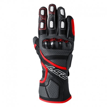 RĘKAWICE SKÓRZANE RST FULCRUM CE GREY/RED/BLACK S (3179)