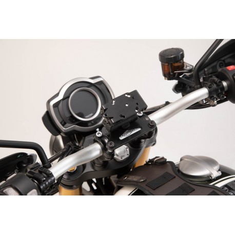 MOCOWANIE GPS NA KIEROWNICĘ SW-MOTECH HONDA/SUZUKI/TRIUMPH MODELS BLACK