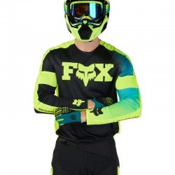 BLUZA FOX 360 STREAK BLACK/YELLOW M