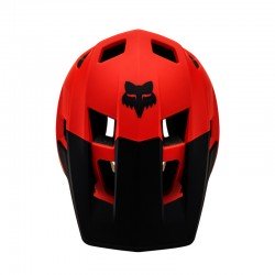 KASK ROWEROWY FOX DROPFRAME ORANGE FLAME S