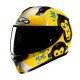 KASK HJC C10 GETI YELLOW/SILVER XXXS