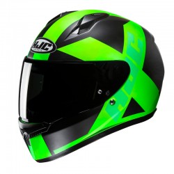 KASK HJC C10 TEZ FLUO GREEN/BLACK XXXS