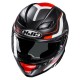 KASK HJC F71 ARCAN BLACK/RED XS