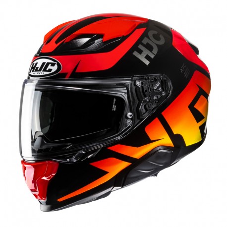 KASK HJC F71 BARD BLACK/RED XS