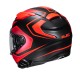 KASK HJC F71 IDLE RED/BLACK XS