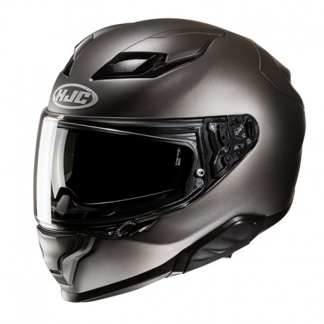 KASK HJC F71 SOLID SEMI FLAT TITANIUM XS