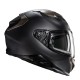 KASK HJC F71 SOLID SEMI FLAT BLACK TITANIUM XS