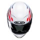 KASK HJC F71 ZEN WHITE/RED XS