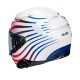 KASK HJC F71 ZEN WHITE/RED XS